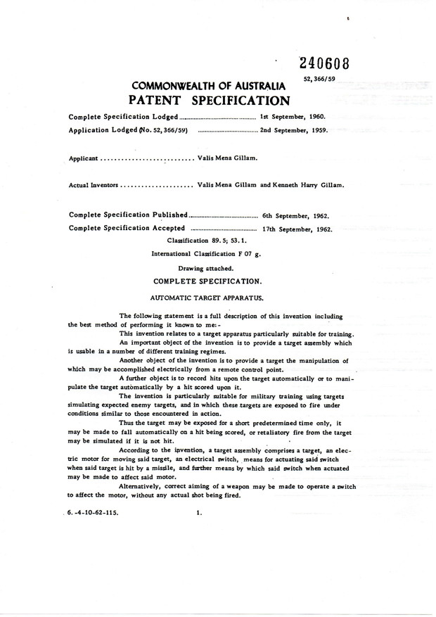 gillam patent